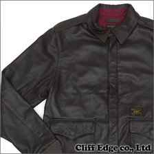 (W)TAPS A-2 JACKET BROWN画像