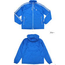 adidas Padded Windbreaker JKT Blue Originals Z13924画像
