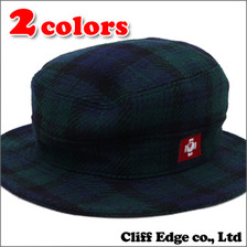 A BATHING APE BAPE TARTAN CHECK TWEED BOONIE HAT画像