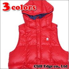 A BATHING APE DOWN VEST HOODIE画像