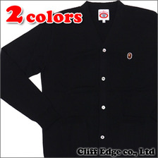 A BATHING APE APE FACE KNIT CARDIGAN画像