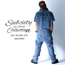 Subciety ALL IN ONE S/S DEATHCO (3カラー) SBB2332画像
