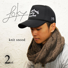 Loky ケーブル編みニットスヌード(2カラー) 11326030画像