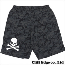 F.C.Real Bristol/F.C.R.B. &times; mastermind JAPAN CAMOUFLAGE SHORTS BLACK画像