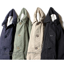 MASTER&Co. ウォッシュドステンカラーコート MC231画像