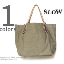 SLOW チェコ軍テントクロストートバッグ オリーブ 456S11407画像