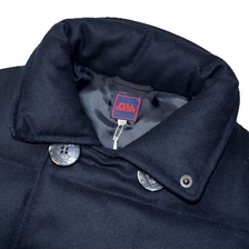 FULLCOUNT 2762 ウールフランネルダウンピーコート画像