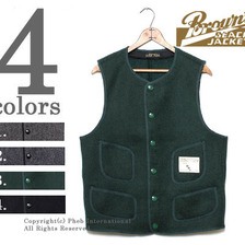 Brown's BEACH JACKET ヴィンテージラウンドネックベスト BB-324-VIN画像