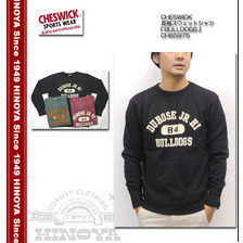 CHESWICK 長袖スウェットシャツ 「BULLDOGS」 CH65975画像