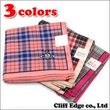 VivienneWestwood チェック柄 ハンカチーフ画像