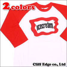 BillionaireBoysClub/ICE CREAM Cones&Bones ラグラン 七分袖Tシャツ画像