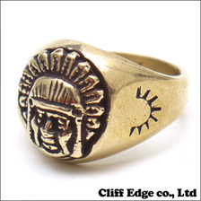 NEIGHBORHOOD NOBODY.RING/B-MASA SCULP GOLD画像