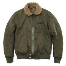 Subciety FLIGHT JKT -GOIN CRAZY- (KHAKI) SBF5281画像