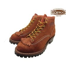 Wesco Custom Jobmaster Redwood Roughout Command SOLE 106100画像