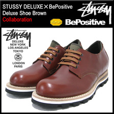 STUSSY &times; BePositive Deluxe Shoe Brown DELUXE 4038058画像