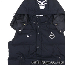F.C.Real Bristol/F.C.R.B. x mastermind JAPAN DOWN VEST BLACK画像