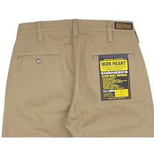IRON HEART No.816 HEAVY DUCK WORK TROUSERS IH-816画像