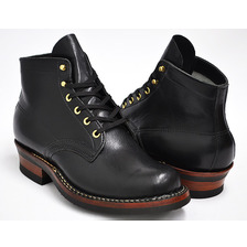WHITE'S BOOTS BOOTS SEMI DRESS BLACK WATER BUFFALO LEATHER #700 VIBRAM SOLE (WIDTH:E) 2332C画像
