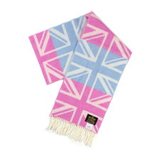 GLEN PRINCE LAMBSWOOL SCARF ユニオンジャック画像