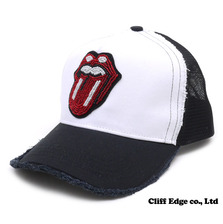 YOSHINORI KOTAKE ROLLING STONES メッシュキャップ WHITE画像