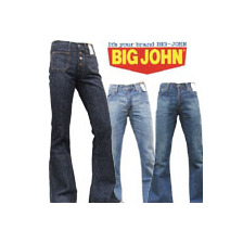 BIG JOHN MH402B ボタンフライ ベルボトム画像