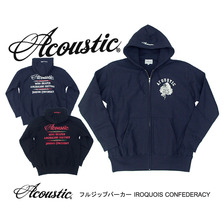 Twins Acoustic フルジップパーカー IROQUOIS CONFEDERACY WC2241画像