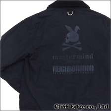 NEIGHBORHOOD x mastermind JAPAN N-1デッキ ジャケット BLACK画像