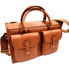 GHURKA EXAMINER NO.5 LEATHER CHESTNUT画像