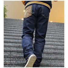 html Clutch Panther Denim Pant PT052画像