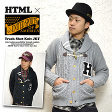 html &times;UNITED SPORTS OF AMERICA USOA Track Shot Knit JKT(2カラー) JKT118画像