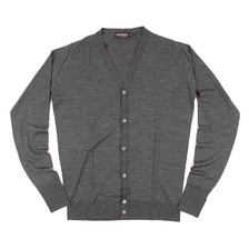 JOHN SMEDLEY V-NECK CARDIGAN BRYN画像