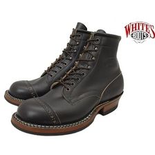 WHITE'S BOOTS 6&Prime;Bounty Hunter/Dress Toe Cap 350 Black Horween Chromexel画像