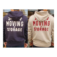 WAREHOUSE 2本針スウェットパーカ MOVING & STRAGE画像