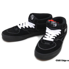 VANS Half Cab (Suede) Black/White Stitch画像