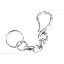 NORTH WORKS キーフックターコイズM 10セントチェーン3 N-232画像