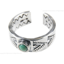 NORTH WORKS ナバホスタンプリング ターコイズトライアングル N-224画像