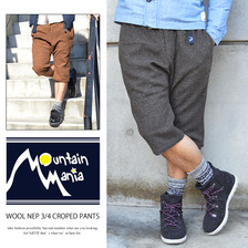 Mountain Mania WOOL NEP 3/4CROP (2カラー) 41700046画像