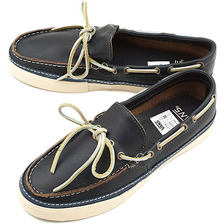 VANS VAULT CANOE SLIP LX (HORWEEN LEATHER) NAVY VN-0QE567O画像