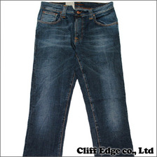 Nudie Jeans THIN FINN ORG AUTHENTIC SNAKE INDIGO画像