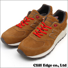 STUSSY x HECTIC x NEWBALANCE ML999 Selle Francais BROWN画像