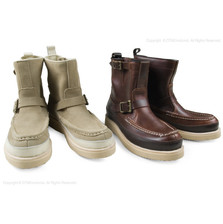 SLOWWEARLION レザーモカショートエンジニア OB-865画像