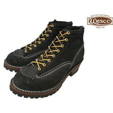 Wesco Custom Jobmaster Black Roughout 106100画像