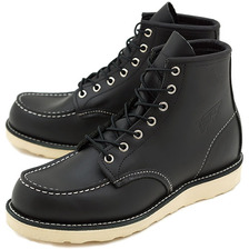 REDWING 8179 CLASSIC WORK BOOTS BLACK CHROME画像