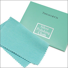 TIFFANY&CO. シルバーポリッシュクロス BLUE画像