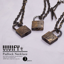 VIVIFY Padlock Necklace(3パターン) VFN-187画像
