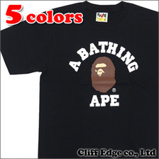 A BATHING APE COLLEGE TEE画像