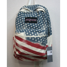JANSPORT SUPER FX WHITE FADED STARS画像