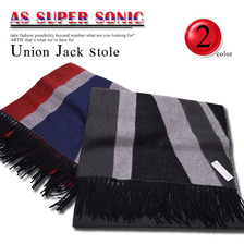 AS SUPER SONIC UNION JACK STOLE(2カラー) KST-8012画像