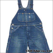 mastermind JAPAN x LEE OVERALL INDIGO画像