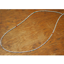 Colina Yazzie Beads Choker28" ホワイト画像